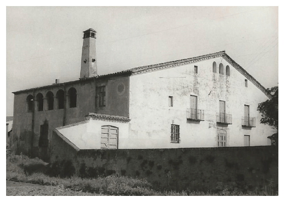 La masia cap als anys 50.